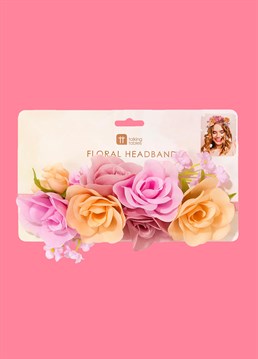 <p><span><span>This pretty</span><span>, </span><span>floral headband in pastel shades of pink and yellow is all you need for a beautiful blossom party look! </span><span>The perfect addition to a bridal shower or hen party, wh</span><span>y</span><span> not make the bride stand out</span><span> from the crowd or else kit-out the whole gang in matching flower crowns.</span> <span>This headband is secured wi</span><span>th </span><span>an</span><span> elasticated band</span><span> and </span><span>one size fits all</span><span >.</span></span><span> </span></p>